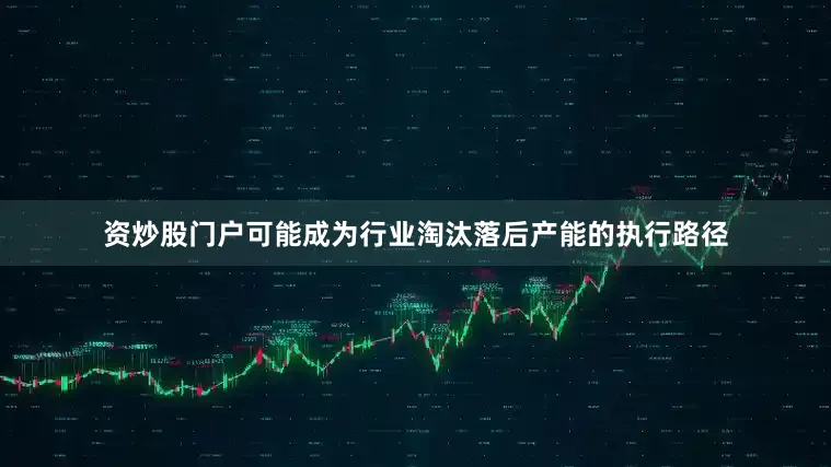 资炒股门户可能成为行业淘汰落后产能的执行路径