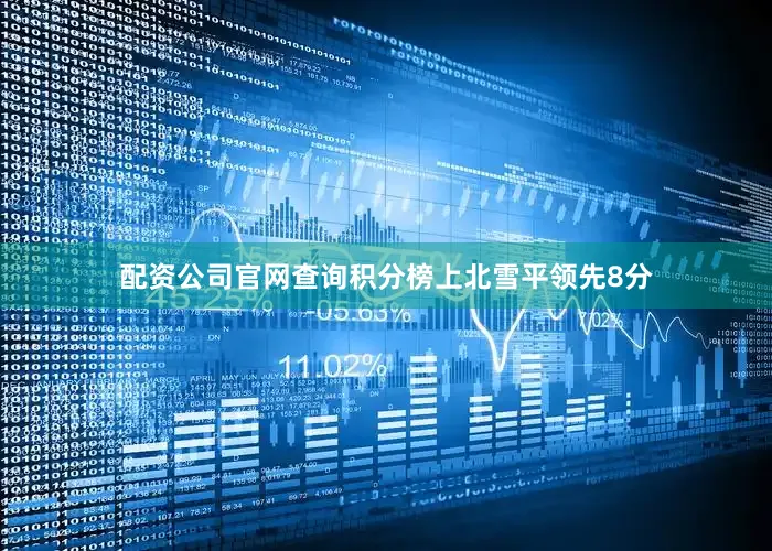 配资公司官网查询积分榜上北雪平领先8分
