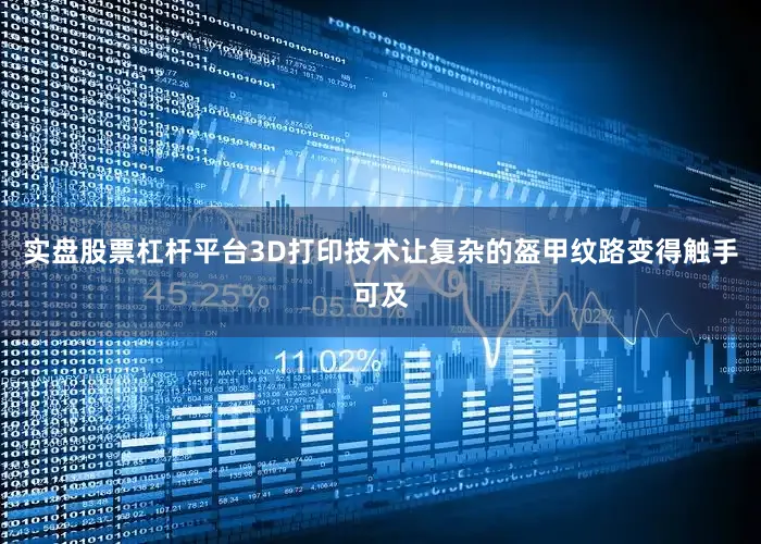 实盘股票杠杆平台3D打印技术让复杂的盔甲纹路变得触手可及